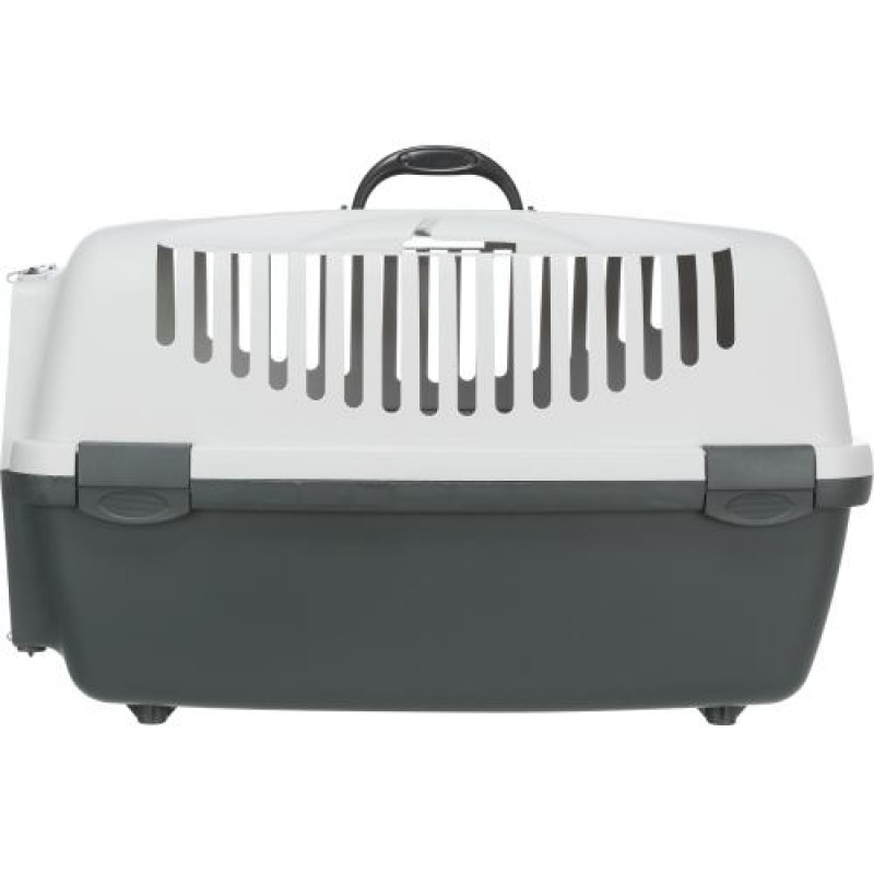 Переноска Trixie Capri 3 Open Top для тварин до 12 кг, 40 x 38 x 61 см (сіра)
