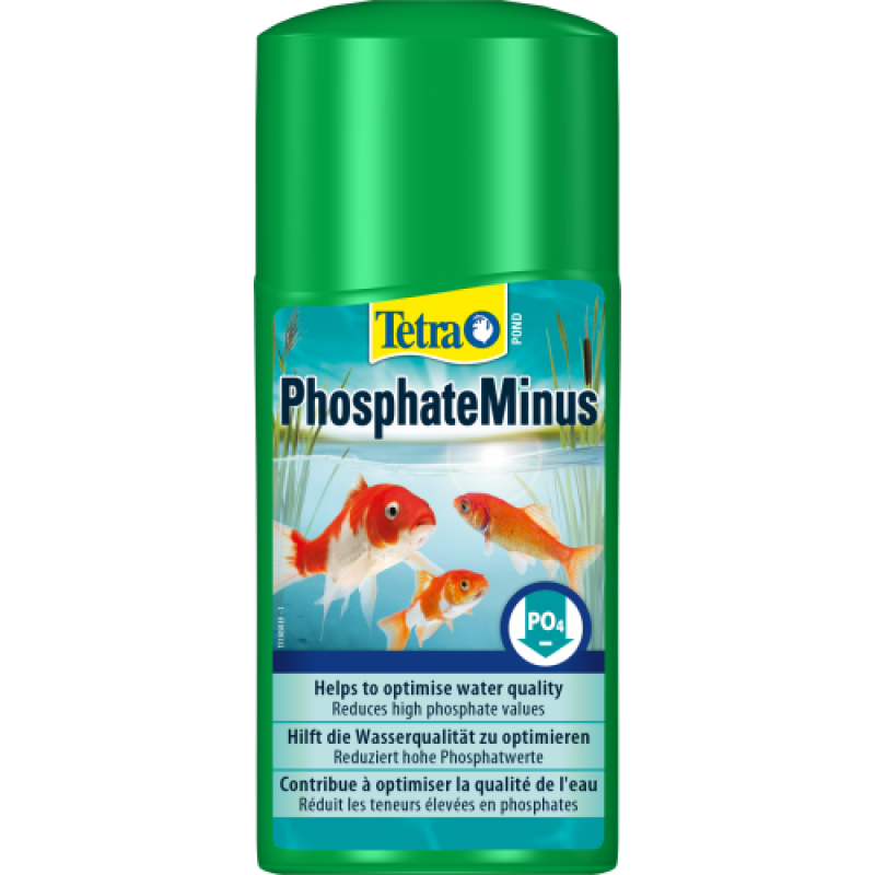 Засіб Tetra Pond PhosphateMinus для очистки води у ставку від фосфатів, 250 мл на 5000 л