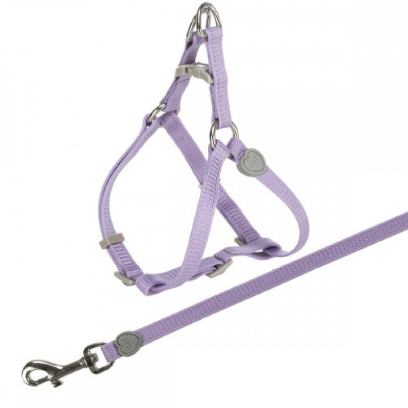 Шлейка з повідцем Trixie для котів Premium нейлон 26-37 см/10 мм