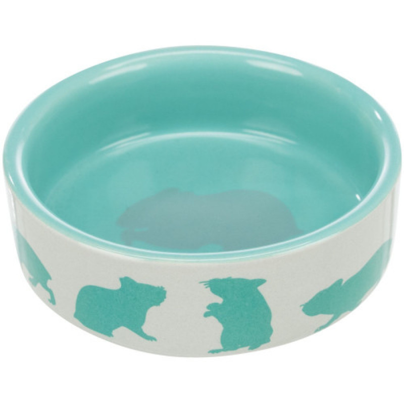 Миска Trixie для хом_яків принт з гризуном керамічна 80 мл 8 см