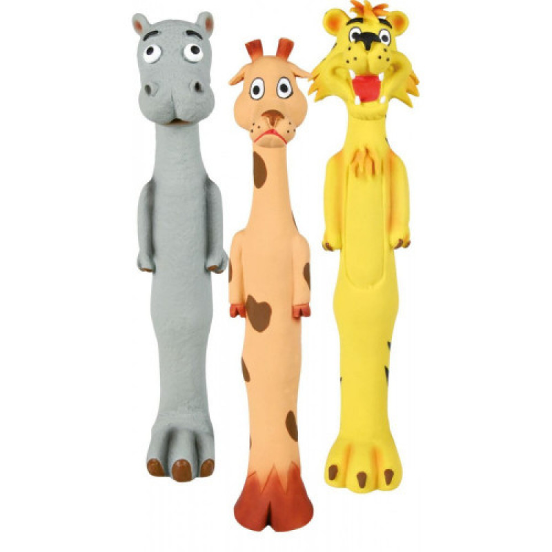 Іграшка Trixie Longies для собак Тварини-сафарі з пискавкою латекс 30-32 см