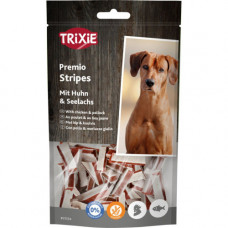 Ласощі Trixie Premio Fish Chicken Stripes для собак палички з куркою та лососем 75 г