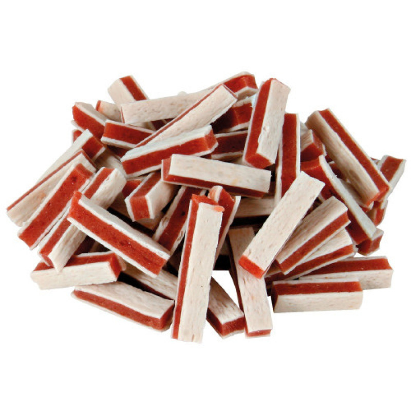 Ласощі Trixie Premio Fish Chicken Stripes для собак палички з куркою та лососем 75 г