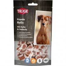 Ласощі Trixie Premio Fish Chicken Rolls для собак роли з куркою та лососем 75 г