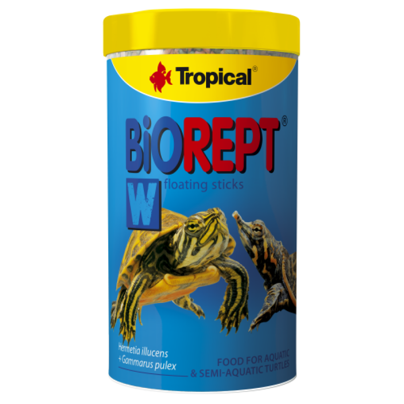 Корм Tropical Biorept W для водоплавних черепах гранули 150 г