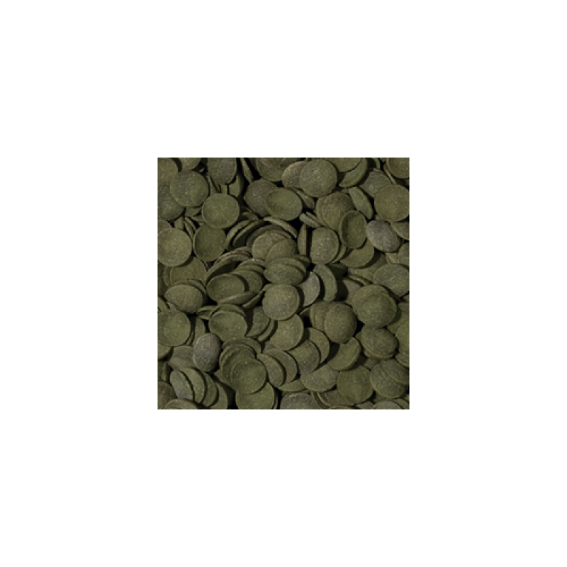 Сухий корм Tropical Green Algae Wafers для травоїдних донних риб, 5 л (пластівці)