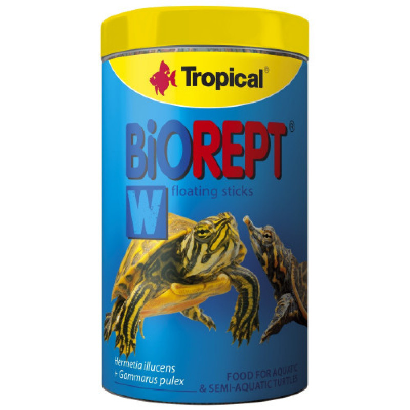 Корм Tropical Biorept W для водоплавних черепах гранули 300 г